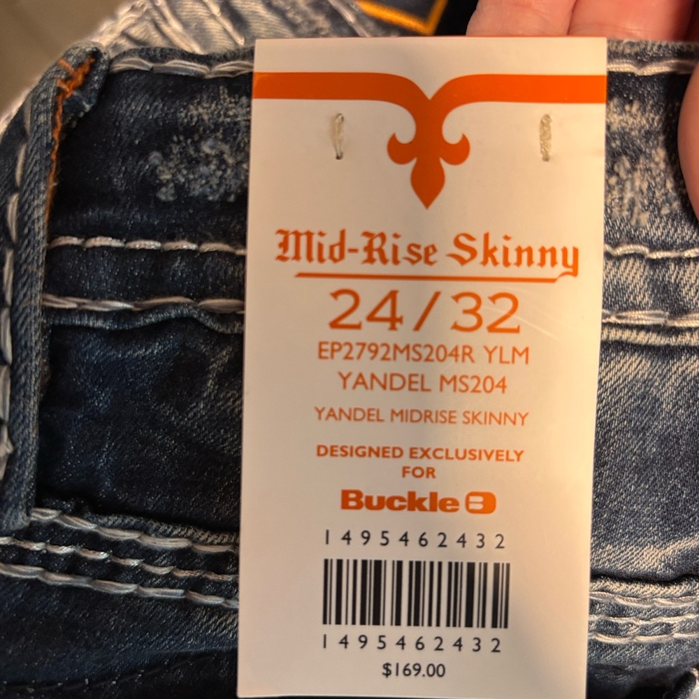 Brand new rock revival woman’s jeans